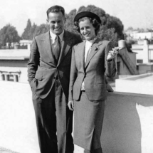 Frédéric y Dorly Marmillod en México, 1940 / (c) Marmillod/Turrel Marc. 