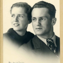 Dorly y Frédéric Marmillod en Lausanne, Suiza, 1936 / (c) Marmillod/Turrel Marc.