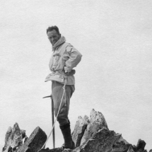 Frédéric Marmillod en la Sierra de Mérida. Venezuela, 1942 / (c) Marmillod/Turrel Marc. 