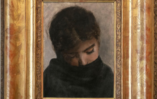 Retrato de niña, Pedro Lira