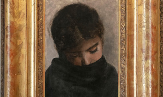 Retrato de niña, Pedro Lira